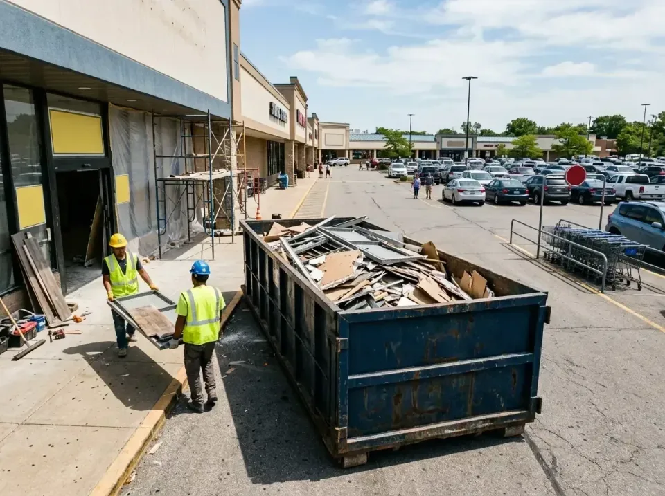 retail-store-renovation-debris-003 — frequently asked questions, Roll-off Dumpster Rentals in Arcanum, OH